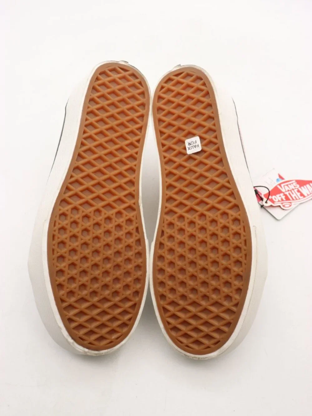 VANS Old Skool Stackform Suede Women's Size 7 Sneakers Blue Tan Lace Up